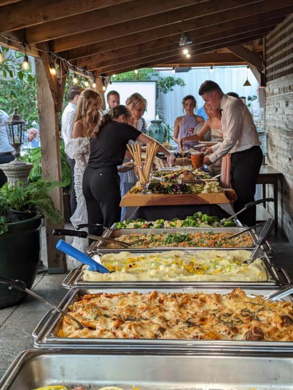 Ritz Catering Wedding Maple Package